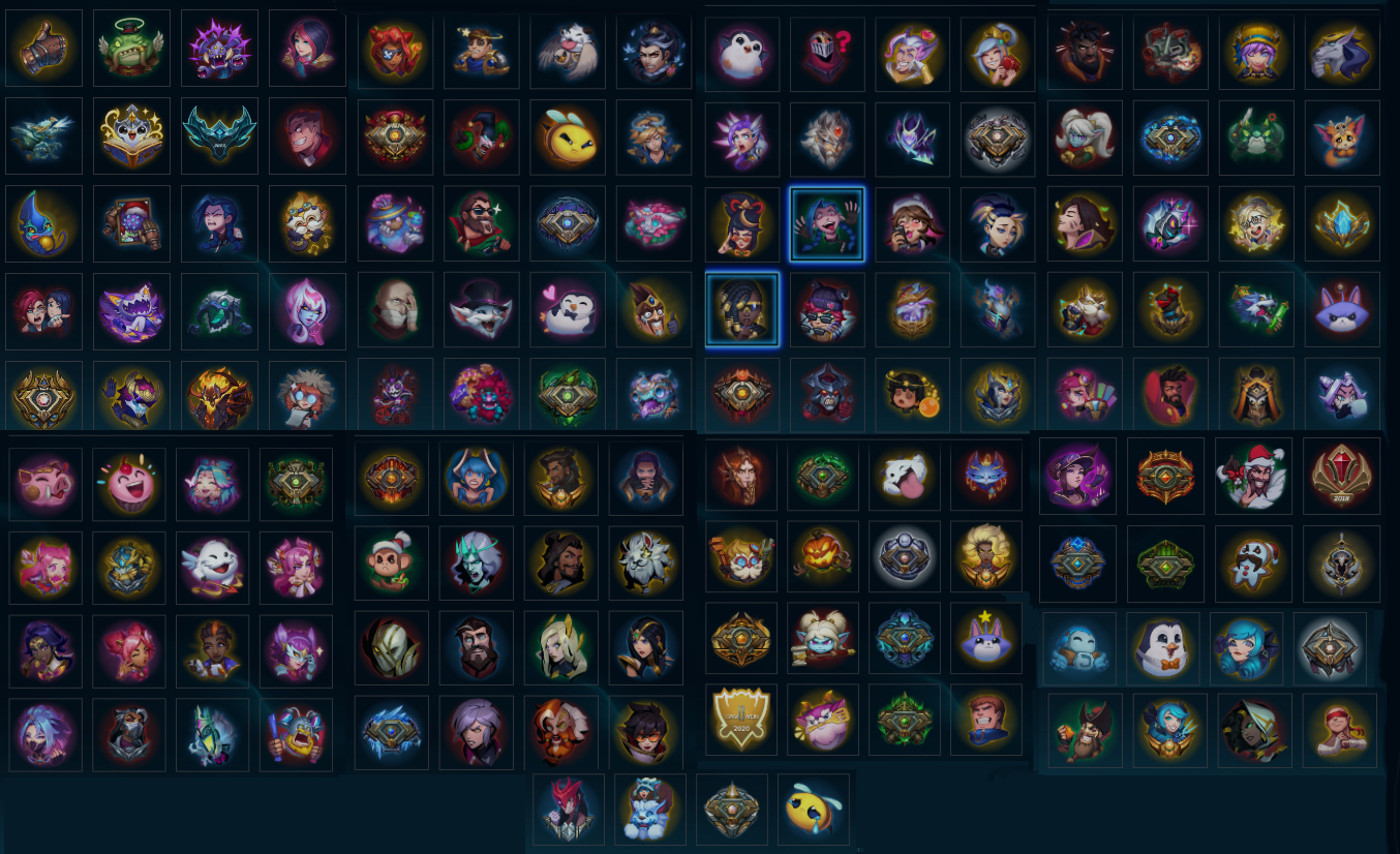 Platina Lv590 | 107 Skins | 141 Chromas |> Lista nas Imagens (Ultimate/Mítica)