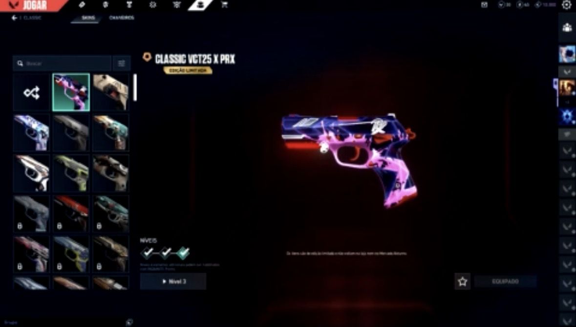 Conta Valorant ascendente mais de 9 skins de vandal e faca vct e karambit saq
