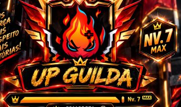 UP LEVEL GUILDA Quer levar sua guilda ao NV. 7 metade