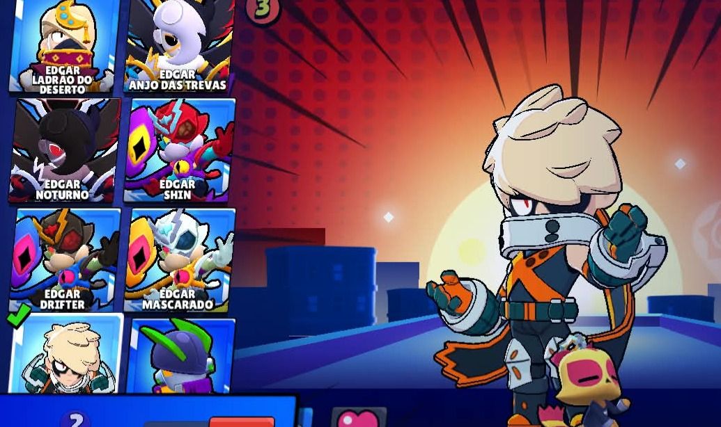 Conta Brawl Stars 41k + 106 brawlers + 293 skins