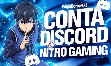 [PROMOÇÃO] Conta Discord Nitro 1 Mês e 3 Meses | Entrega Automática