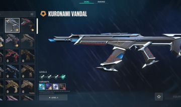 Conta de valorant com vandal kuronami