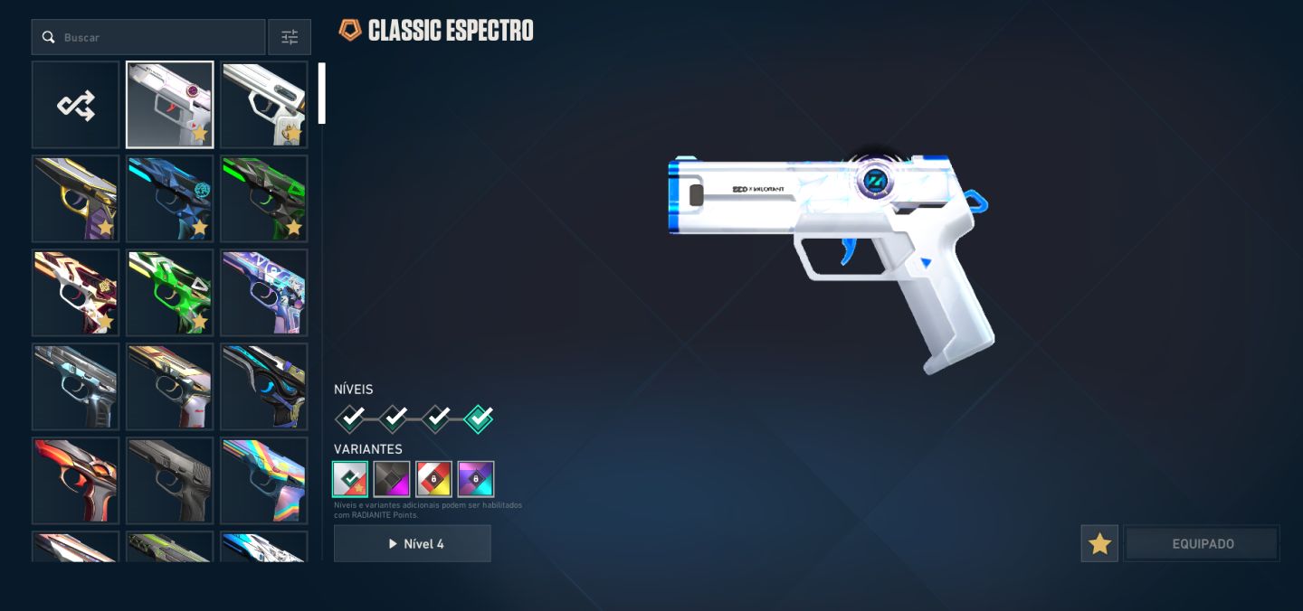 Conta Valorant Mais de 8K em Skins