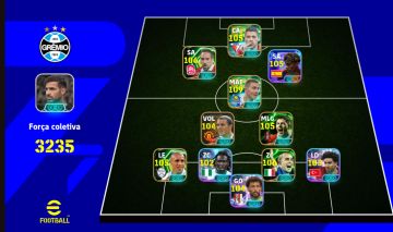 Conta Braba eFootball: Hazard 109 e Força Coletiva 3235 para dominar!