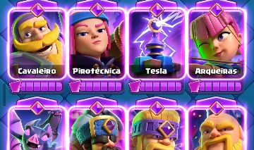 Conta de clash royale rara