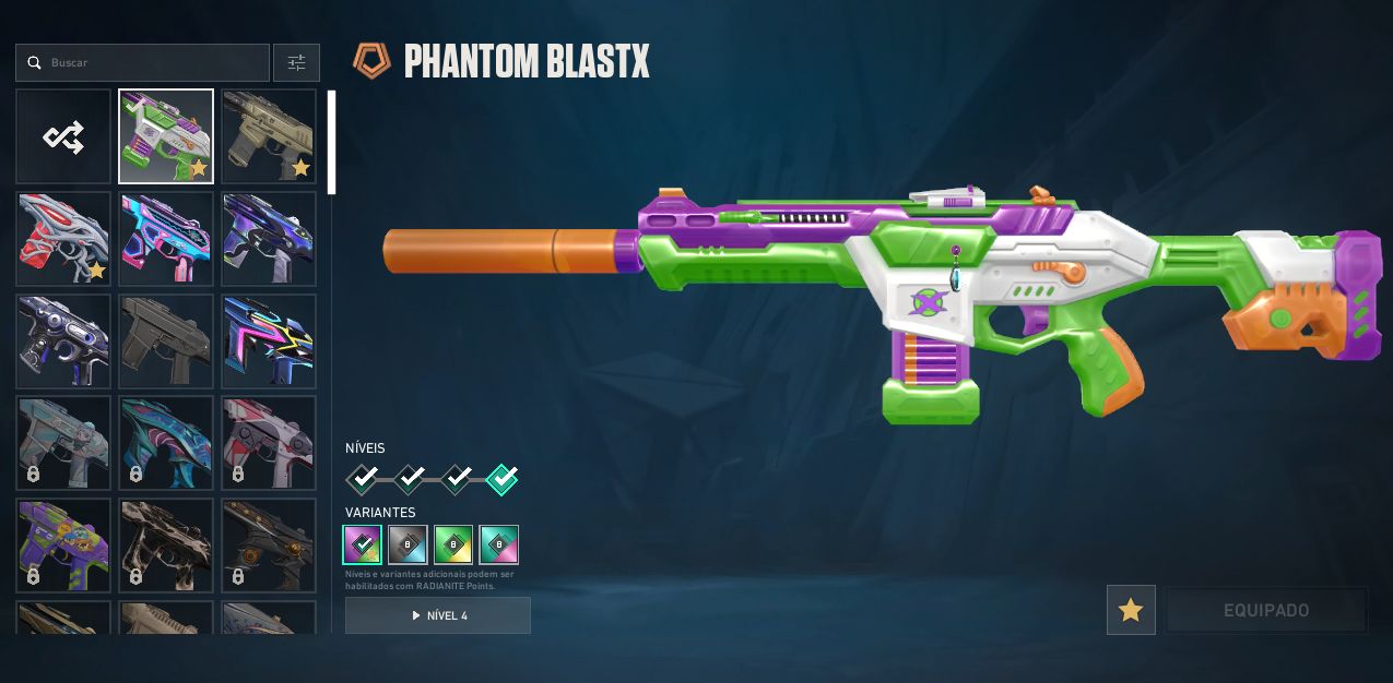 Conta valorant Mais de 2K gastos. 20+ skins.