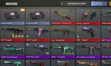 CONTA STANDOFF 2 MUITAS SKINS