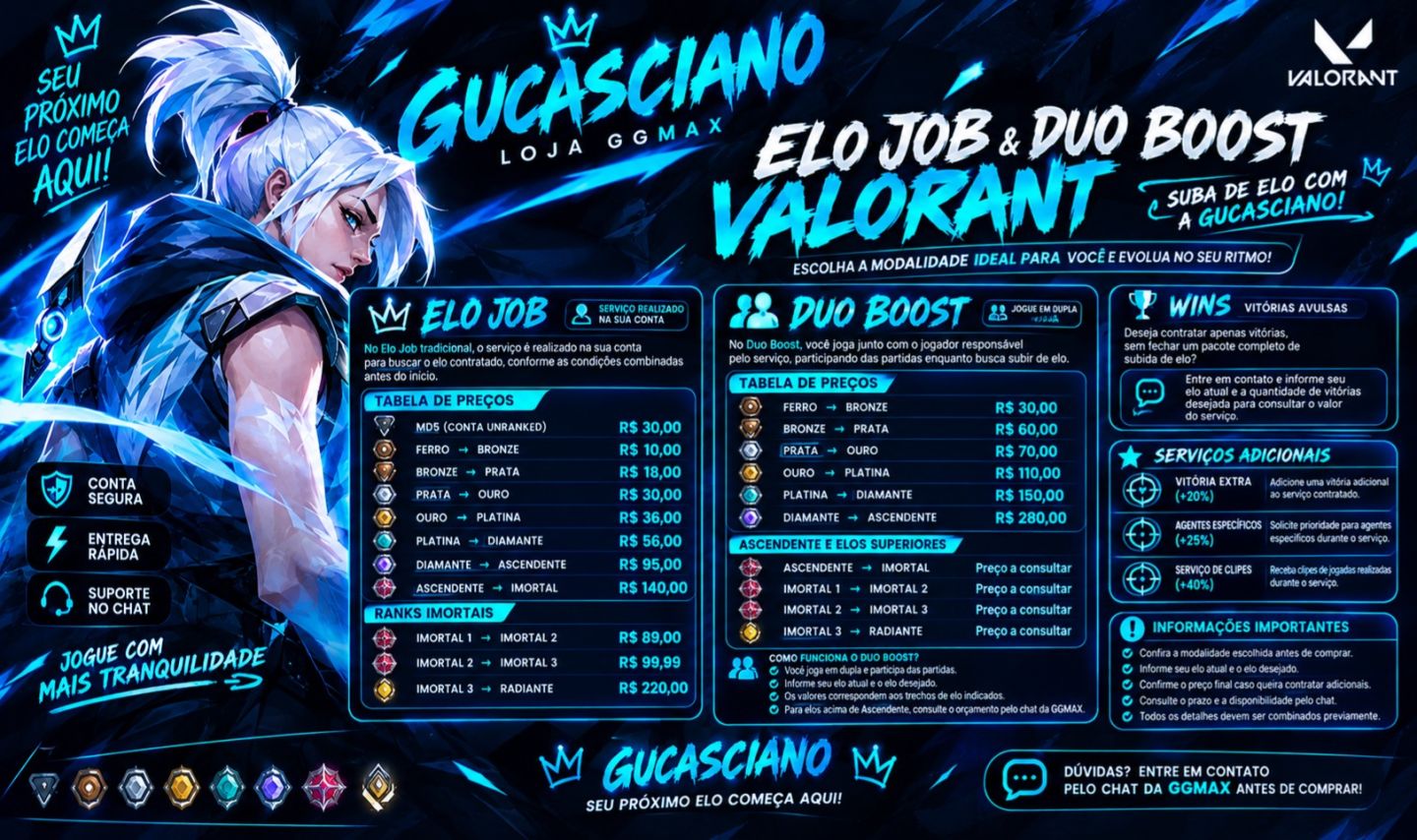 GUCASCIANO | ELO JOB VALORANT