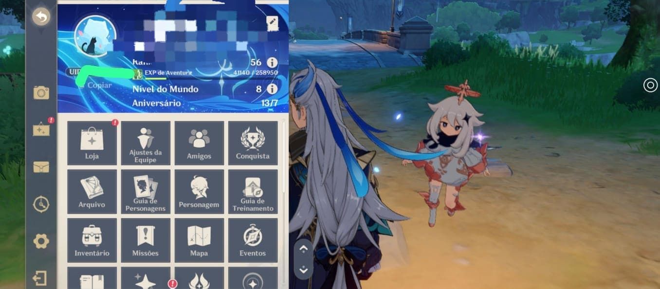 Neuvillette + assinatura + 7T5 + armas 5 estrelas Barato dms