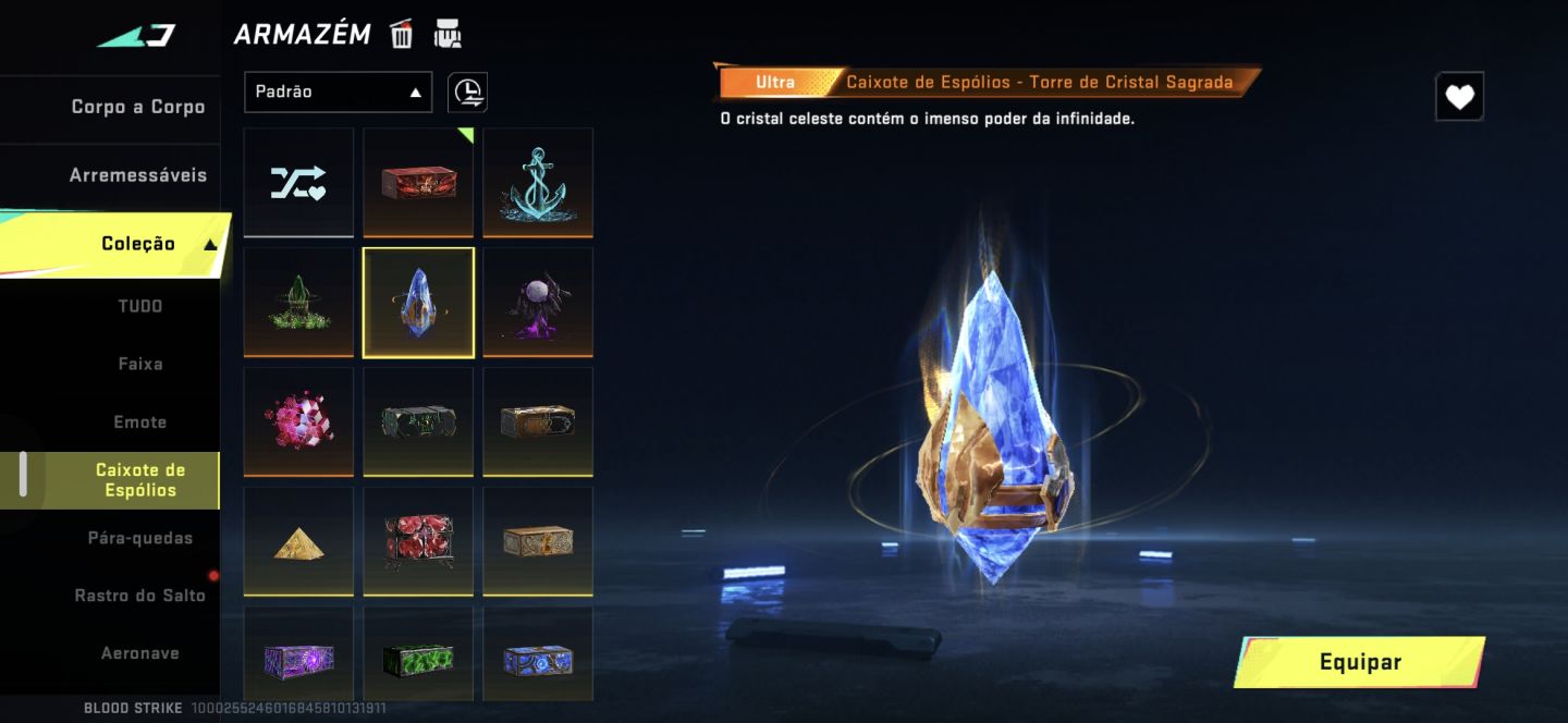 [Conta de Blood Strike] Com várias skins Eternas e Ultras