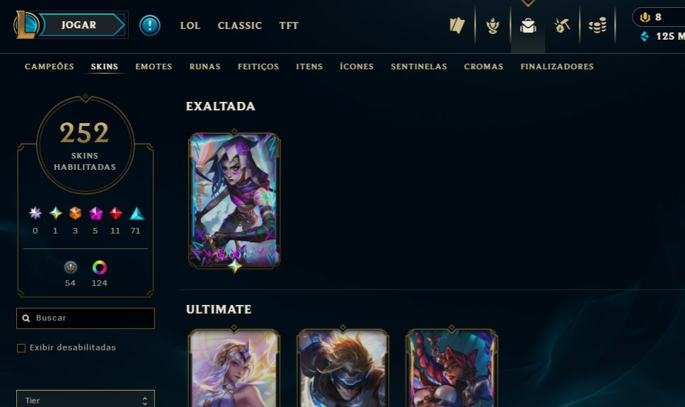 Conta Mono rammus com Rammus rei + Riven campeonato, Jinx fragmentada de arcane