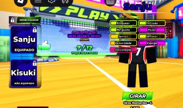 Conta de Voleibol Legends level 49 com Sanju, Kisuki e outras coisas