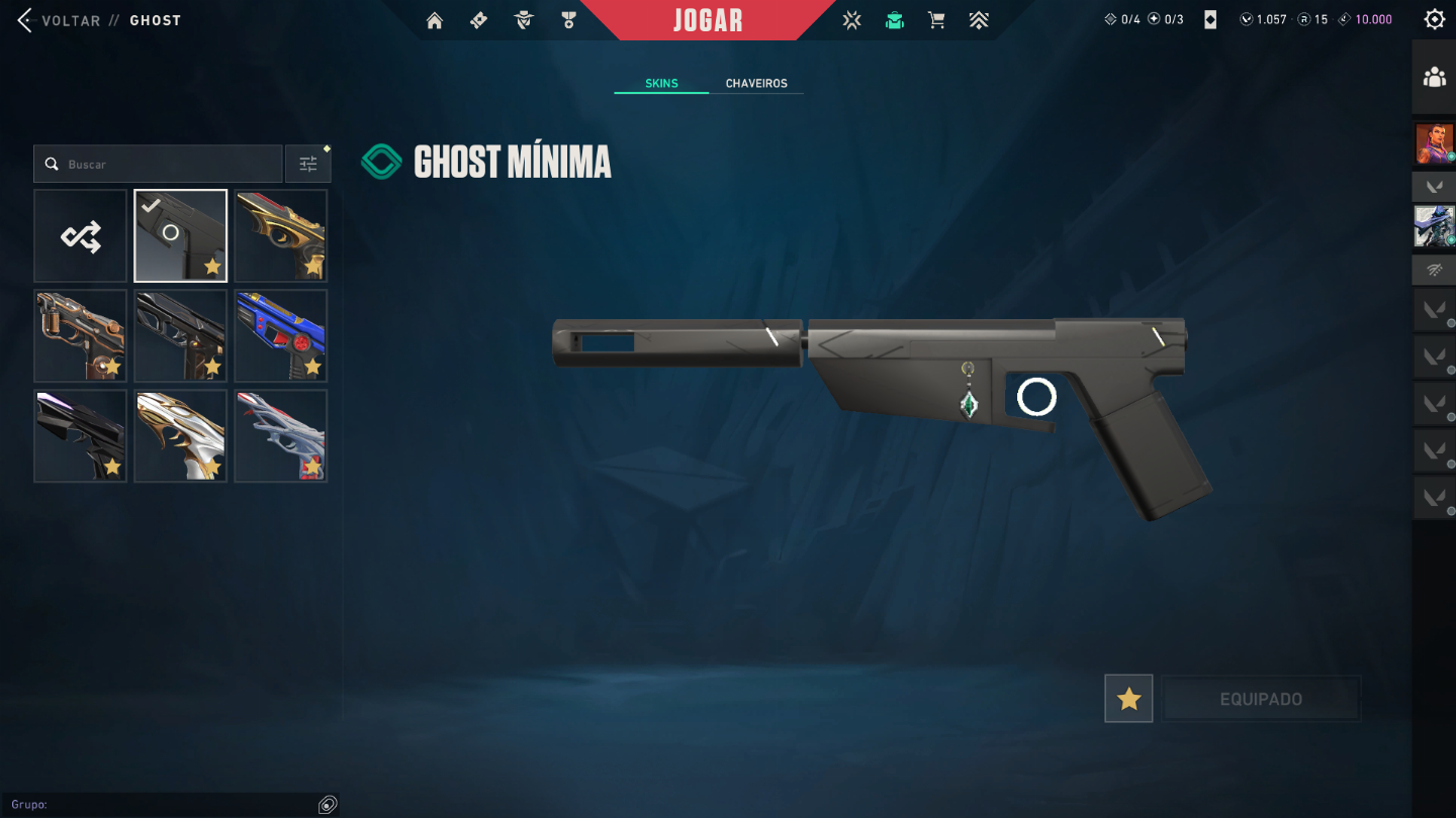 Conta ascendente full acesso com +8k em skins