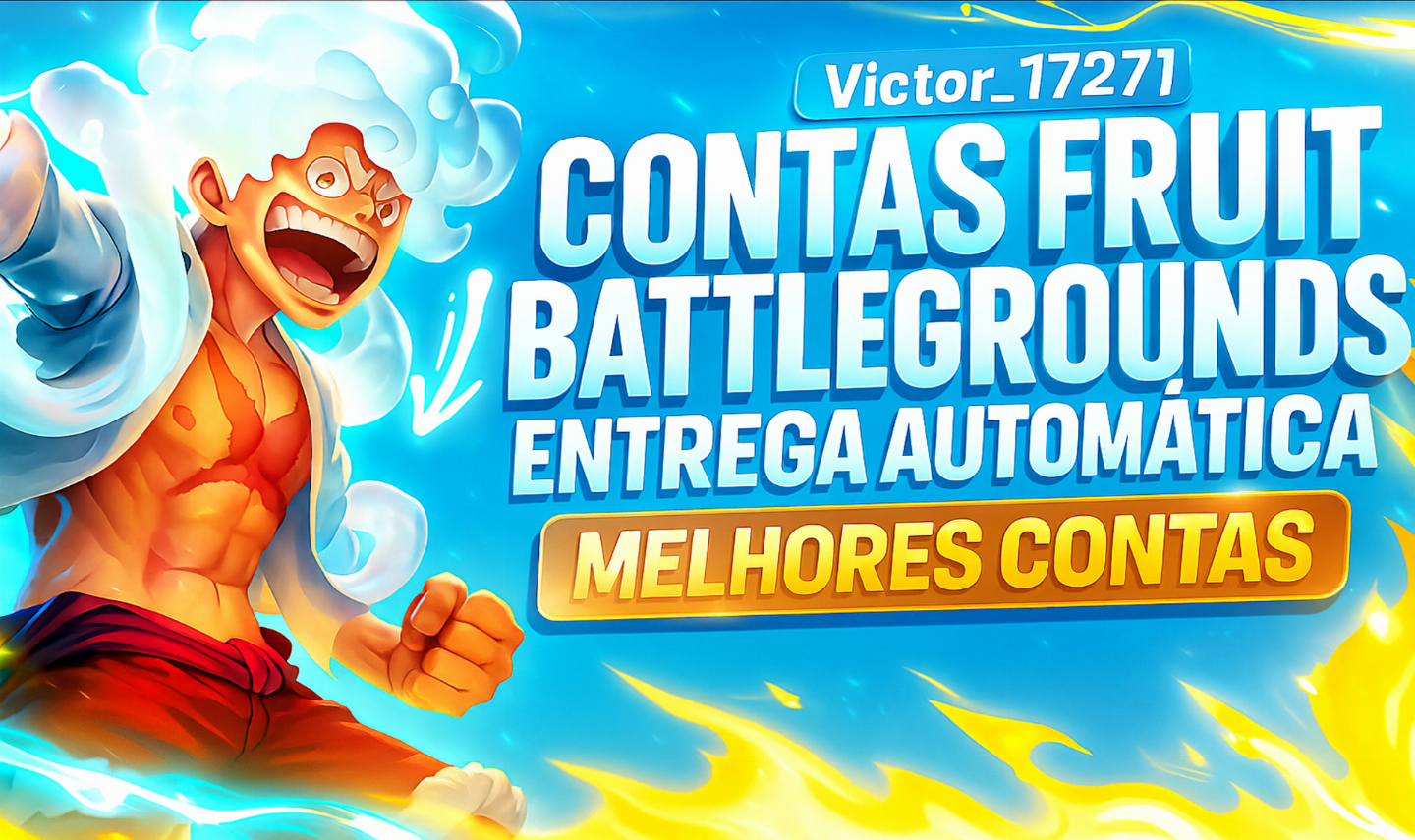 [NIKA E IMPACT] CONTAS FRUIT BATTLEGROUNDS | MELHORES CONTAS E PREÇOS!!