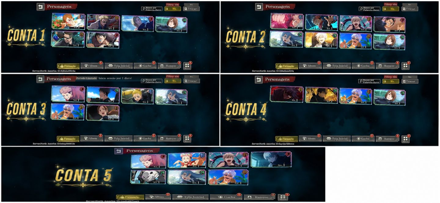 JUJUTSU KAISEN PHATOM PAREDE ( CONTAS FORTES PRA COMEÇAR BEM) LER DESCRIÇÃO