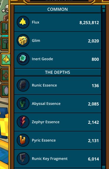 Conta Trove Valor a negociar