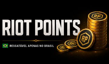 Riot Points Brasil | Código RP Original | Entrega pelo Chat