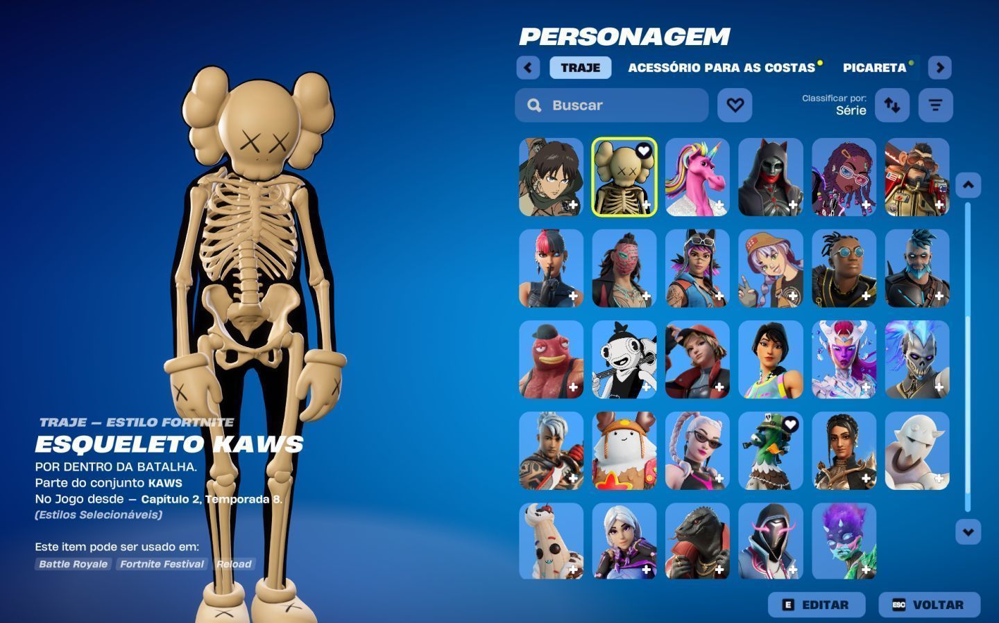 45 SKINS | DARTH VADER | XANDER | ERA | RONIN | MALIK | SNAP | KADO | FULL ACESS