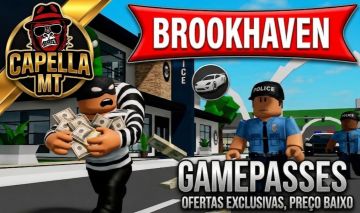 [BARATO!!] BROOKHAVEN RP ROBLOX GAMEPASSES DESCONTO MUITO BARATO