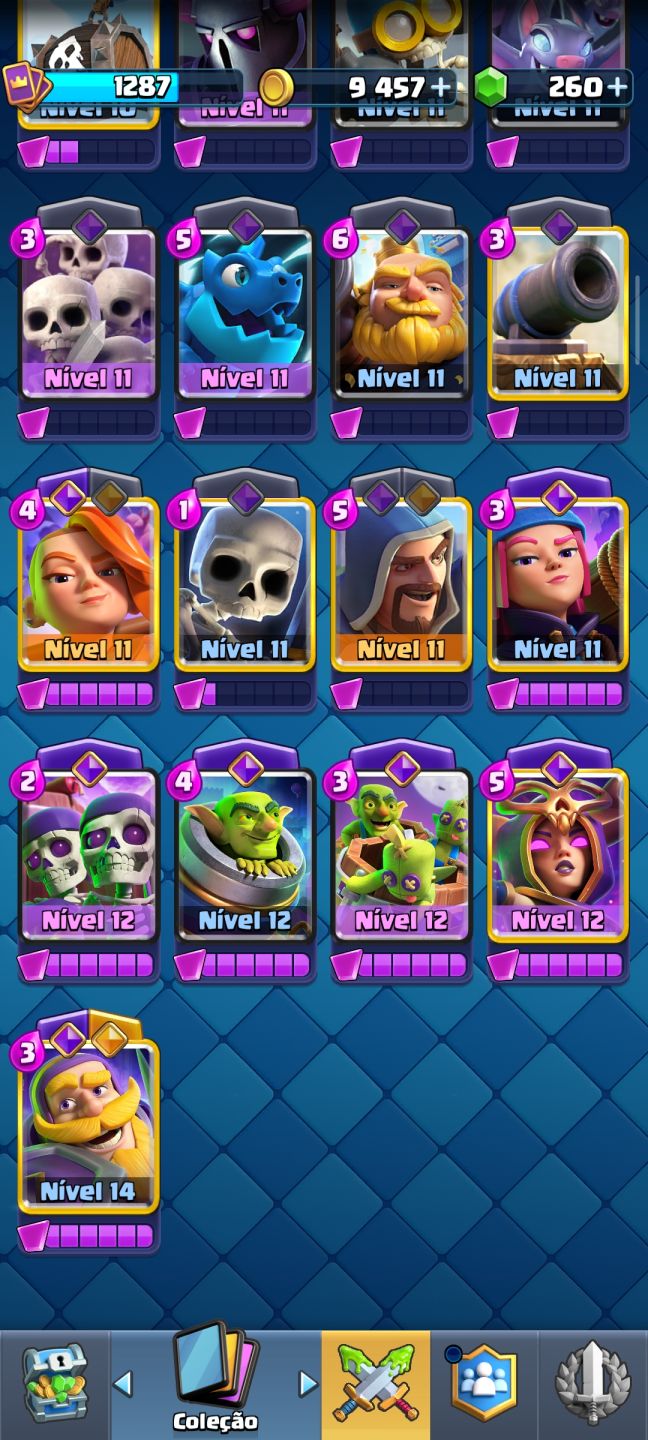 Conta extremamente gemada no Clash Royale! Apelona, prontinha para upar!