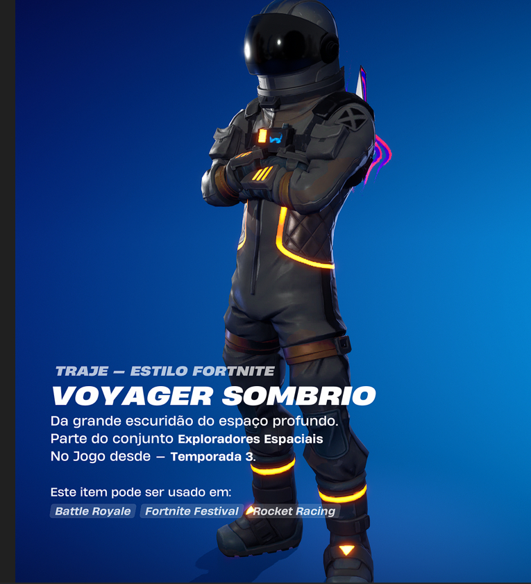 Conta Fortnite OG (2017) Único Dono Skins Raras (Galaxy, John Wick, S1)