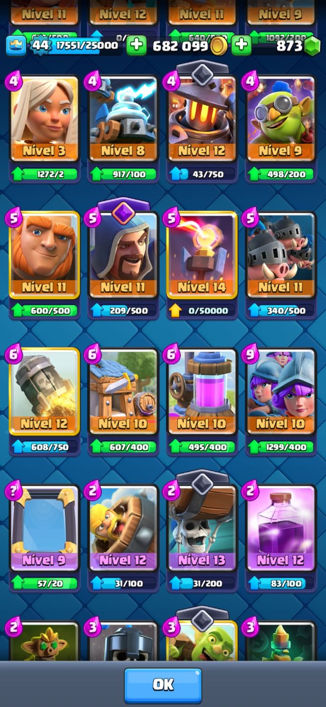 Conta rara de Clash Royale à Venda