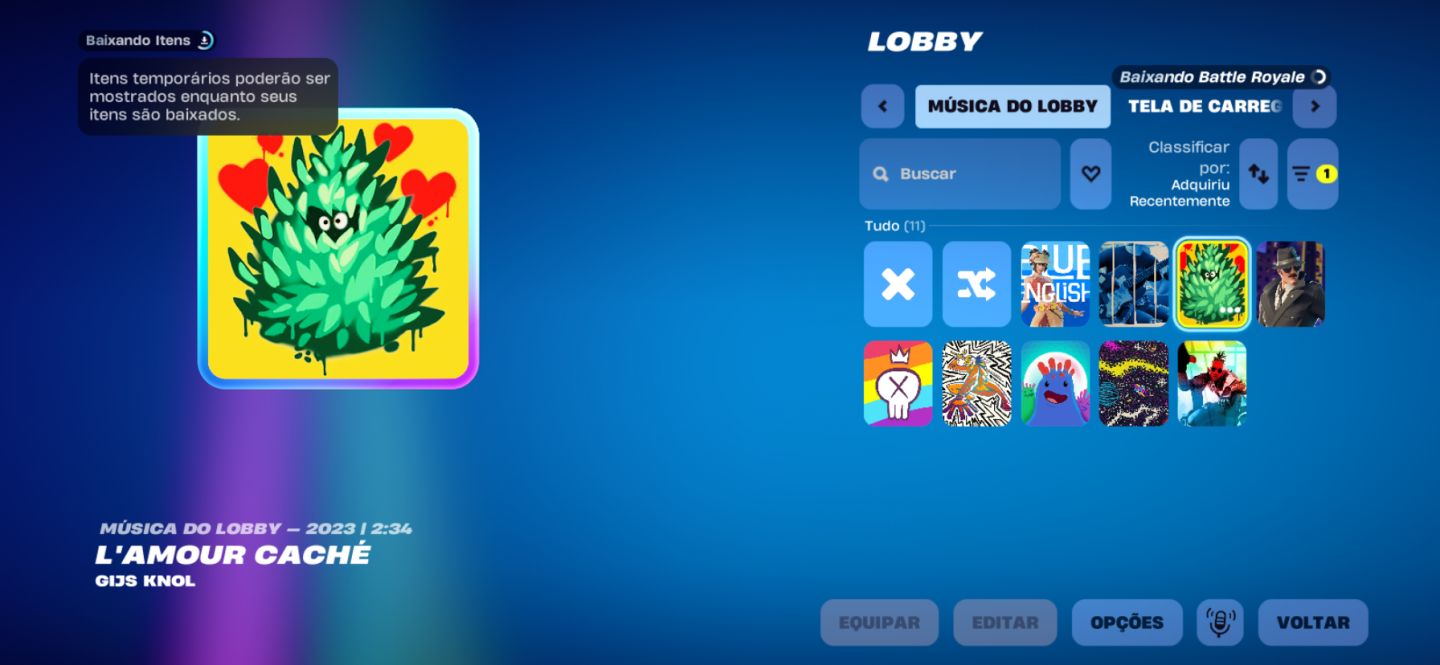 Conta de Fortinite, com 100 vbucks, e 3 skins