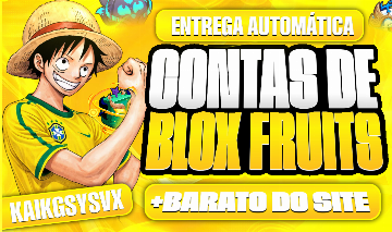 BLOX FRUITS CONTAS E ÍTENS BARATO - V4 FULL / FRUTAS / ESPADAS ETC... (ROBLOX)