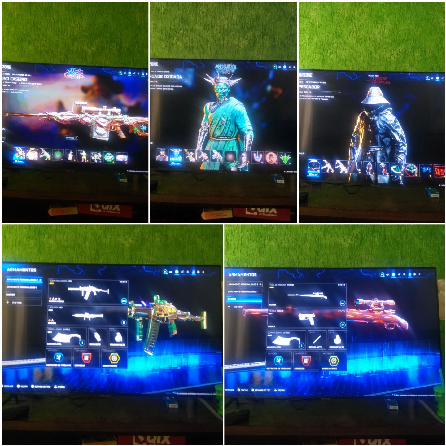 Conta Warzone Com pacotes raros