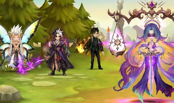 CONTA COM JUSTICE DARK+ OBERON RUNAS BOAS 11.6K CRISTAIS