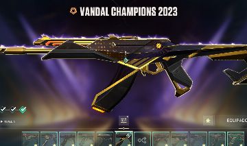 Conta valorant ascendente com skins do champions e vct