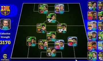 [OFERTA!!] conta efootball 3170 - Edmilson - Rivaldo - Raul e ++ BRINDE!!