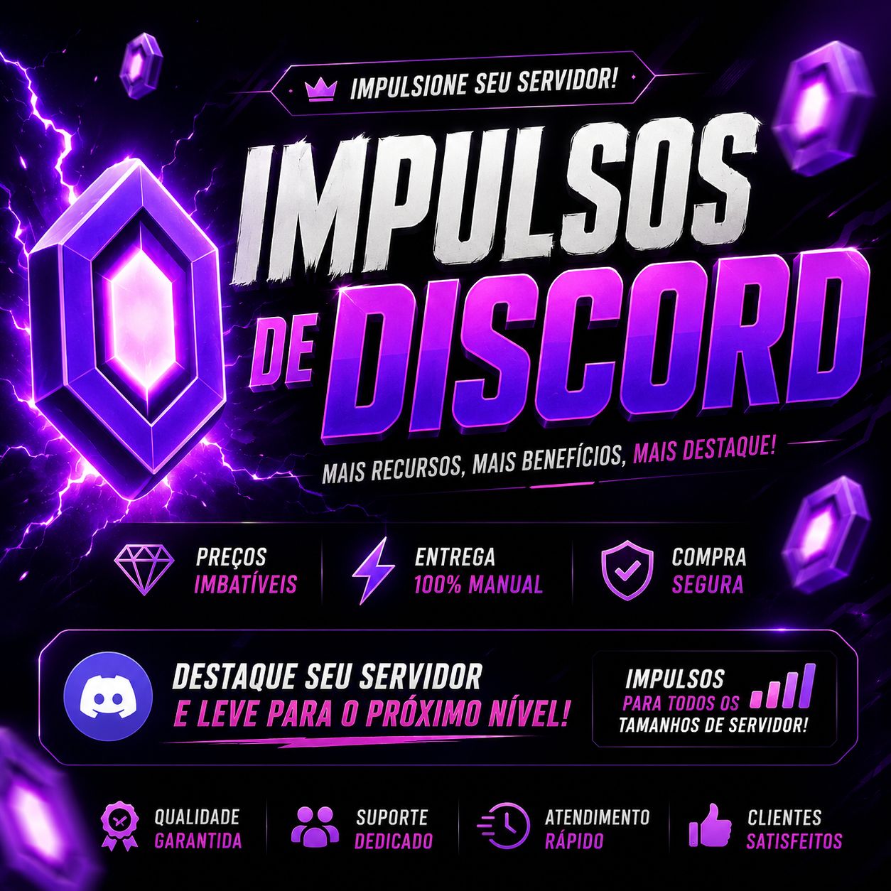 DISCORD SERVICES (IMPULSOS SERVIDOR DISCORD)