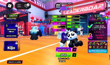Conta de volleybal legends, com muitas skins e variedades de personagens