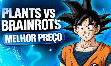 PLANTS VS BRAINROTS + BRINDES (MELHORES PREÇOS) PLANTAS