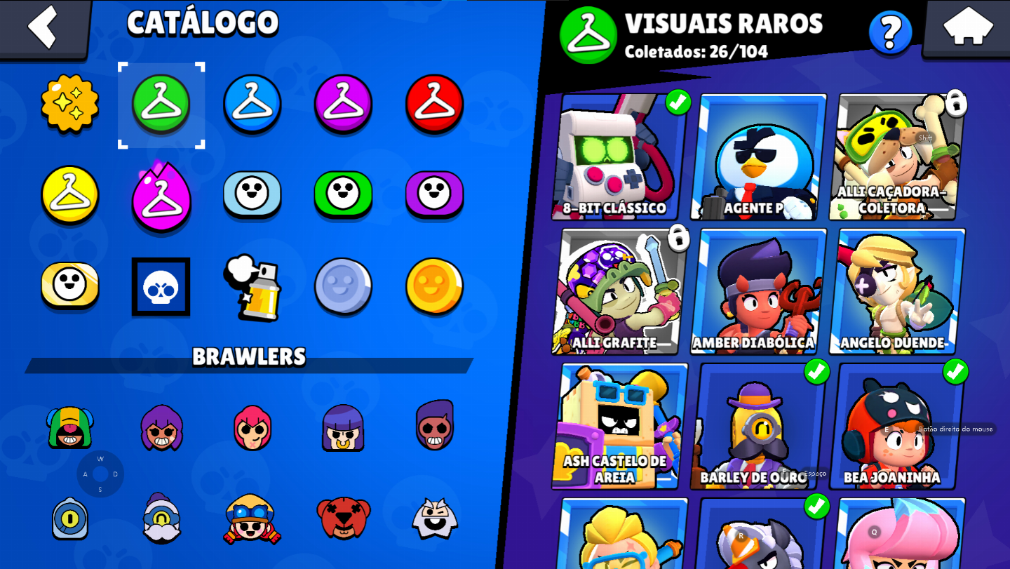 (PROMOÇÃO IMPERDIVEL 7 DIAS) CONTA CLASH ROYALE + BRAWL STARS