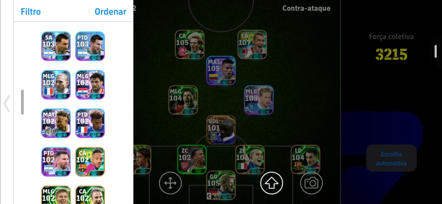 Conta de efootball muito mais muito top!