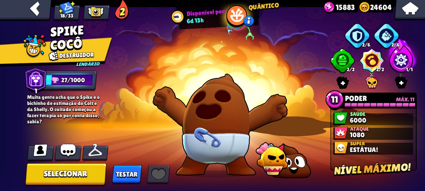 CONTA BRAWL 25.172 TROFÉUS | 80/104 BRAWLERS | 9 LENDÁRIOS