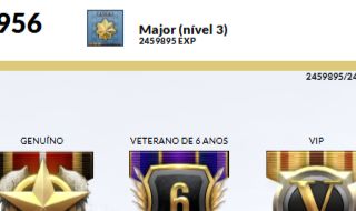CONTA CROSSFIRE RARA |MAJOR| VETERANO | 4 VIPS | KIT DRAGÃO PREDADOR COMPLETO