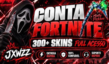 CONTA FORTNITE - MERRY MINT AXE, 300+ SKINS, 149,100 VBUCKS GASTOS (FULL ACESSO)