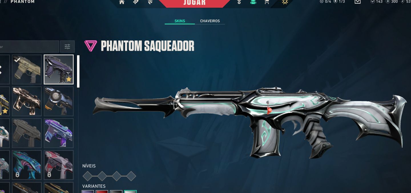 CONTA VALORANT - SKINS VARIADA, EX ASCENDENTE 2