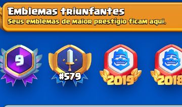 Conta Clash Royale Antiga 12k troféus
