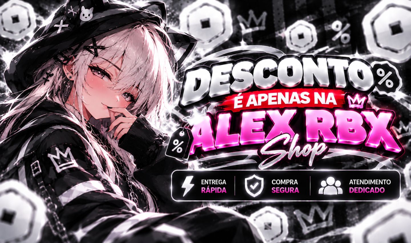 ROBUX | DIVERSAS QUANTIDADES | ENTREGA RÁPIDA VIA ROBLOX PLUS | ALEX RBX SHOP