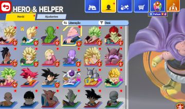 Conta Dragon Ball Genshin Squadra Meta