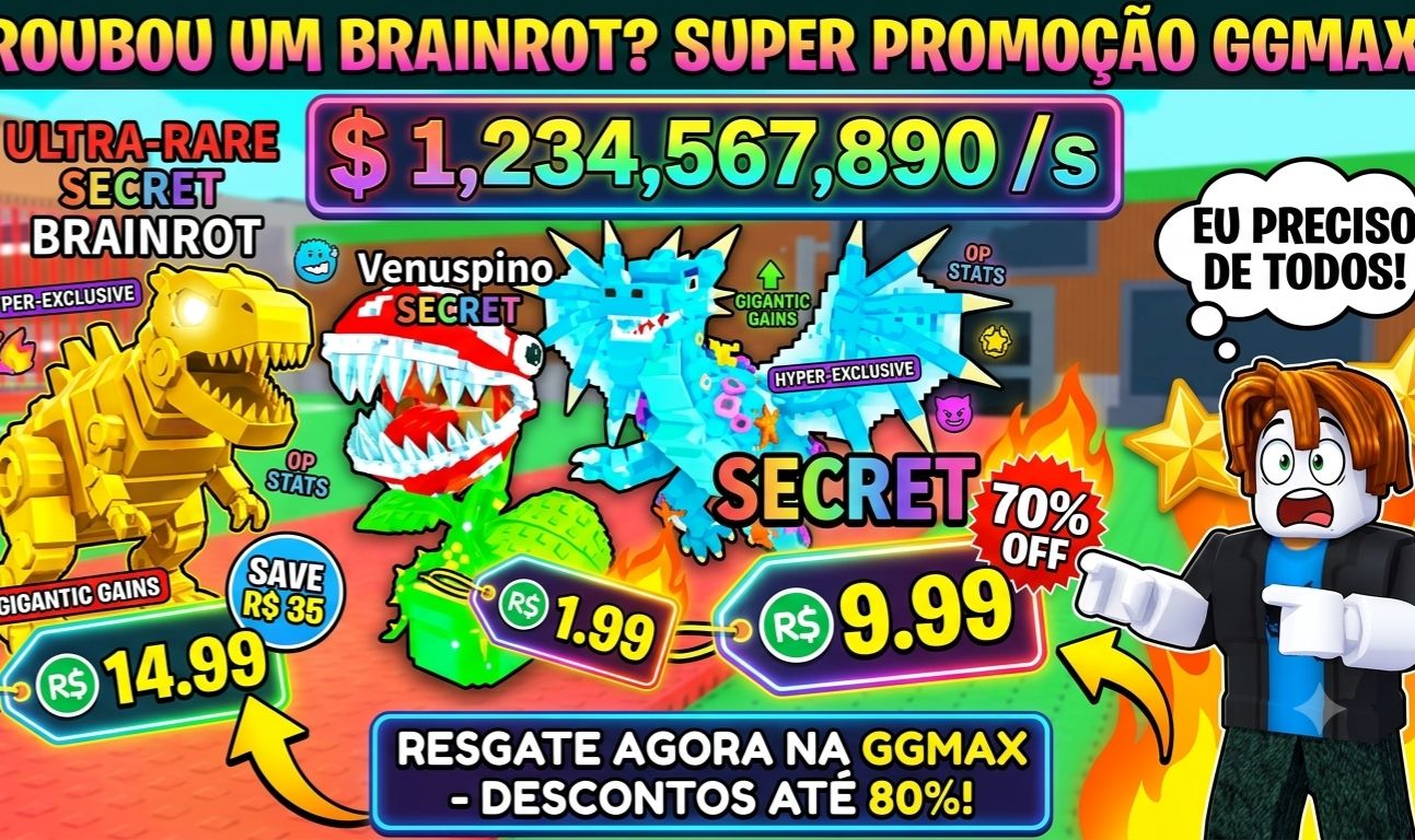 ROUBE UM BRAINROT [MELHORES PREÇOS - QUEIMA DE ESTOQUE]
