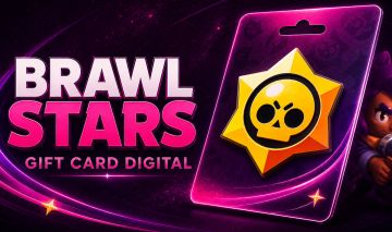 Gift Card Brawl Stars - Código Digital - Saldo Brawl Stars