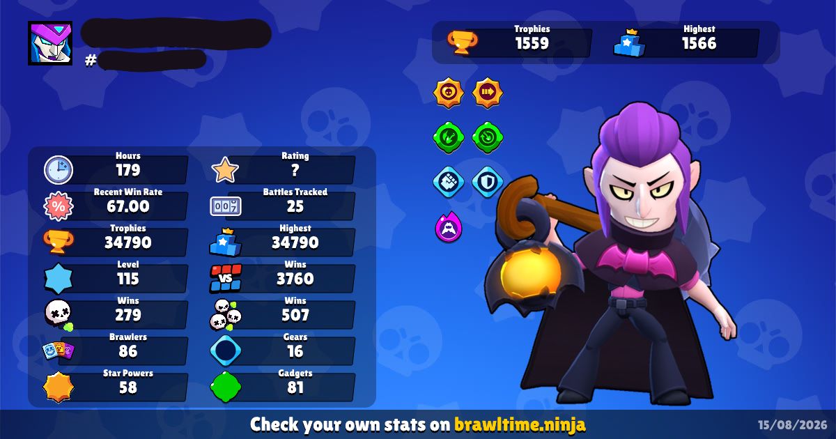 CONTA DE BRAWL STARS-COM OS MELHORES PRECOS