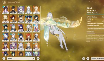 Conta Genshin AR59 + Honkai Star Rail + ZZZ | PITY GARANTIDO