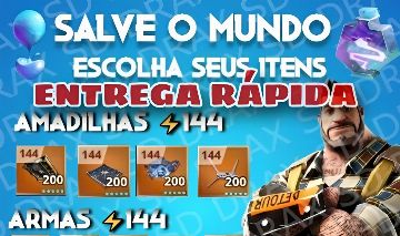 SALVE O MUNDO FORTNITE, DICA DE ARMAS, TREPS/ARMADILHAS, REI MÍTICO.