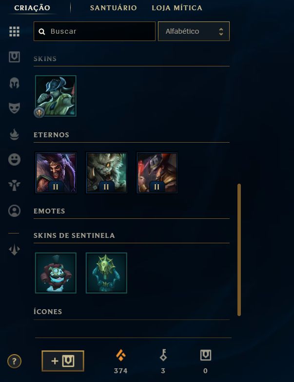 Conta Smurf Lol pronta para ranked.
